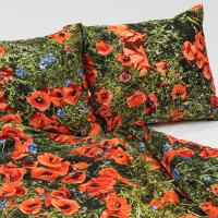 Foonka Mohnblumen Bettwäsche Poppies HAYKA