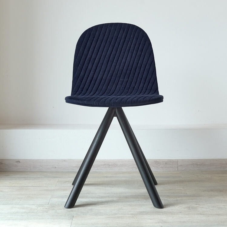 Sale% - Polsterstuhl Mannequin 01 Dunkelblau /...