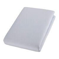 Cotonea Bio Jersey-Spannbettlaken Bio-Baumwolle Grau