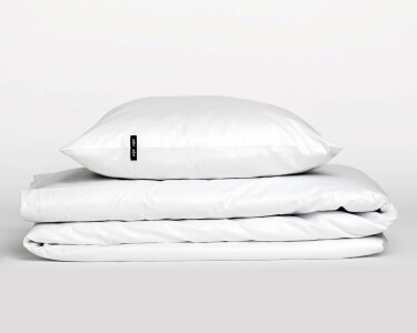 Bettwäsche weiß PURE aus Perkal Baumwolle