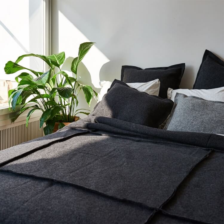 moyha Well Jersey Sofakissen grau