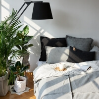 moyha Great Jersey Sofakissen 60x60 cm grau