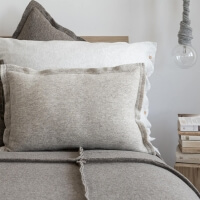 moyha Well Zierkissen ecru creme 60x40 cm