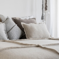 moyha Well Dekokissen ecru creme 60x40 cm