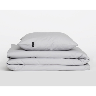 HOP Bettwäsche PURE Light grey