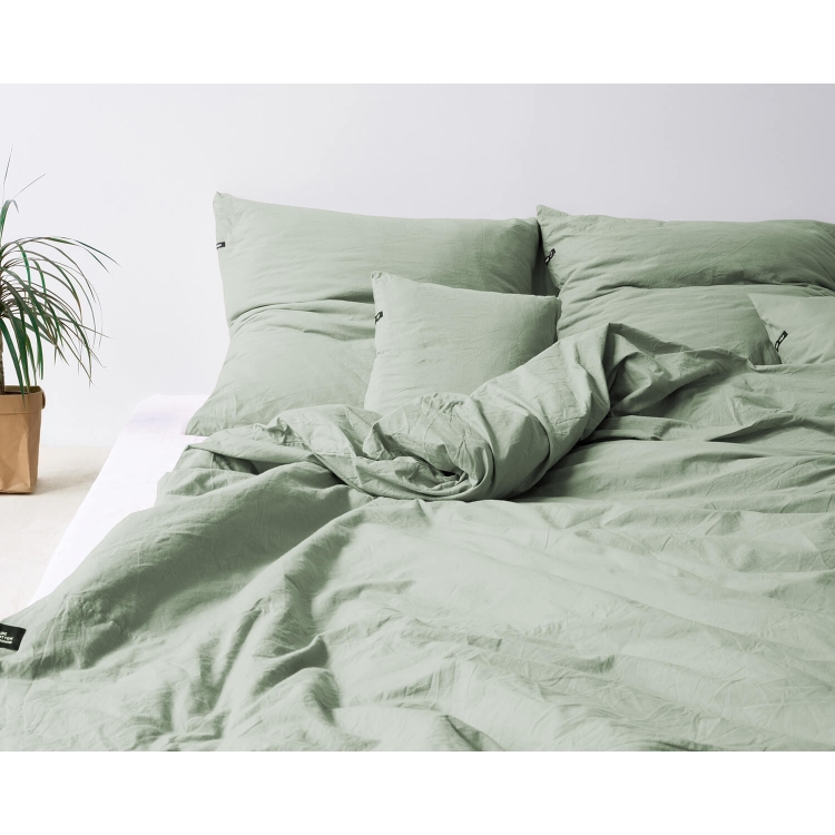 HOP Design Bettwäsche PURE Sage green