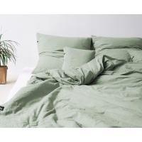 HOP Design Bettwäsche PURE Sage green