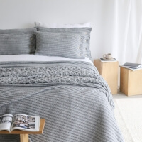 Moyha Tagesdecke Cosy Hellgrau Scandinavian Design