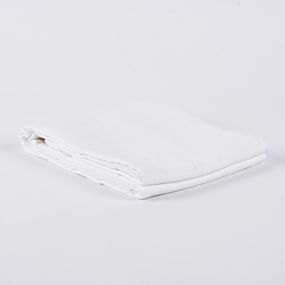Von Schütz Tencel Betttuch ohne Gummizug weiß MicroModal Satin aus Buchenholz