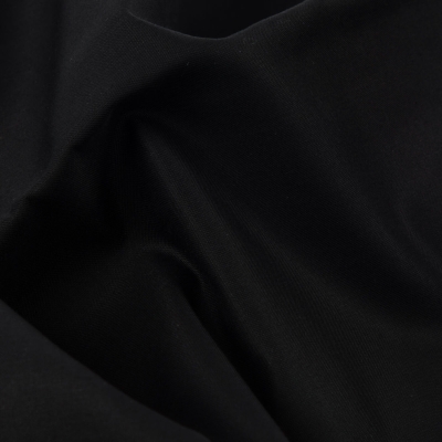 VON SCHÜTZ Satin Spannbettlaken Schwarz, hergestellt in Deutschland