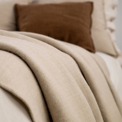 MOYHA Tagesdecke Wool Beige 2