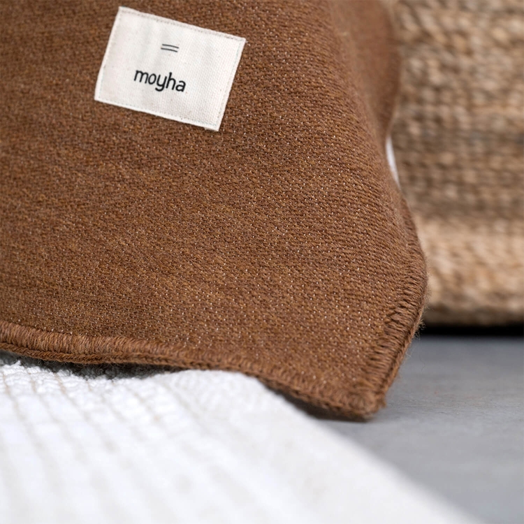 braue Tagesdecke Wool MOYHA Schurwolle