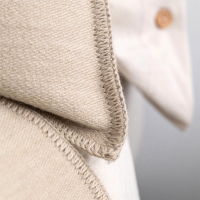 Schurwolle Zierkissen beige 50x50 cm Moyha Wool