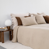 MOYHA Dekokissen Wool Beige 50x50 cm