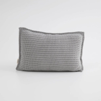 Hellgrau Dekokissen Lovely Cosy MOYHA 60x40cm