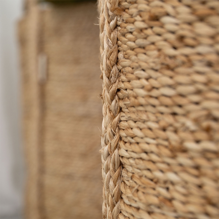 Runder Jute Korb MOYHA klein Natural, 36 cm Durchmesser, 36 cm Höhe