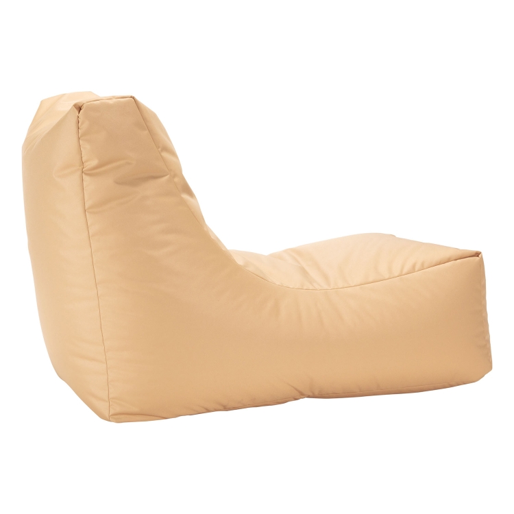VOX Looz Sitzsack Outdoor Beige, kleine Größe im Wohnzimmer