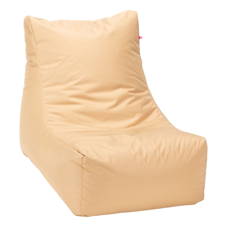 VOX Looz Sitzsack Outdoor Beige, große Größe im Garten.