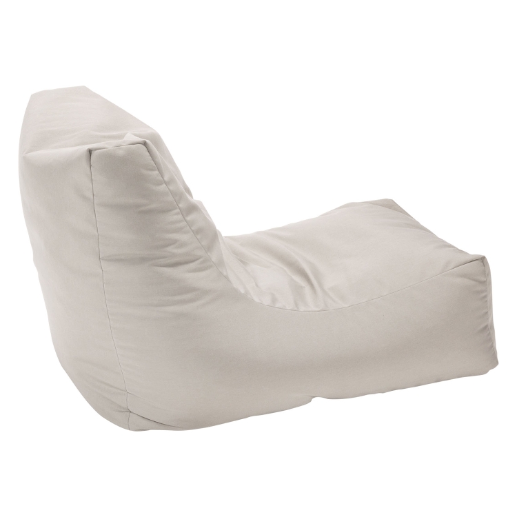 VOX Looz Sitzsack Outdoor Grau Teflon Edition, groß, im Wohnzimmer