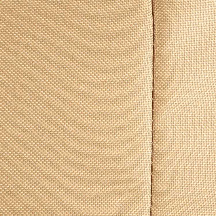 VOX Looz Outdoor Hocker Beige, 60x40x60 cm, neben Pflanzen