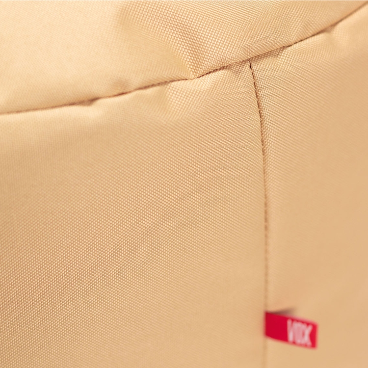 Wasserfester VOX Looz Outdoor Pouf klein beige, 50x52 cm