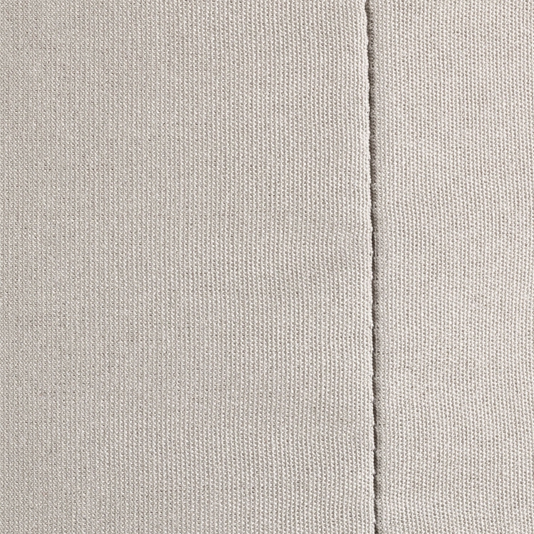 Moderner VOX Looz Outdoor Pouf Grau Klein Teflon, 50x52 cm, im Wohnzimmer