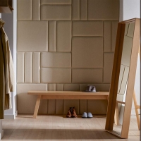 Soform Polsterpaneel 60x30 cm in beige als dekorative Rückenlehne