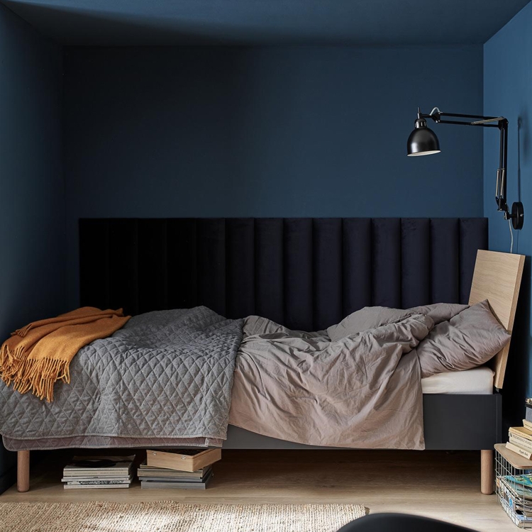 Polsterpaneel 60x15 cm – Dekorativer Wandschutz für kreative Raumgestaltung