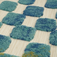 Outdoor-Teppich Calma von Carpet Decor, 200x290 cm, Polypropylen, Blau-Beige, modern Outdoor-Teppich Calma von Carpet Decor, 200x290 cm, Polypropylen, Blau-Beige, modern