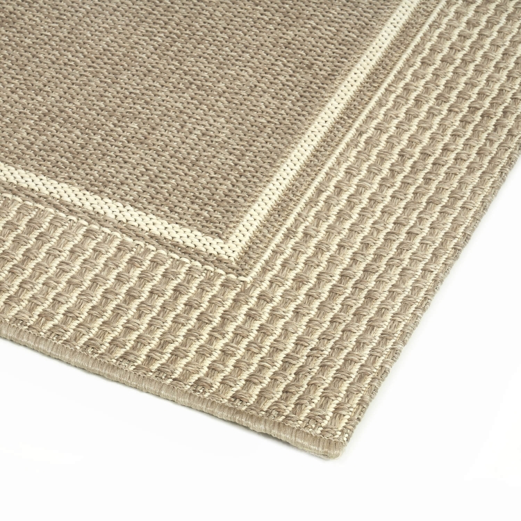 Deserto Teppich von Carpet Decor, Beige, 200x290 cm, maschinengewebt aus Polypropylen