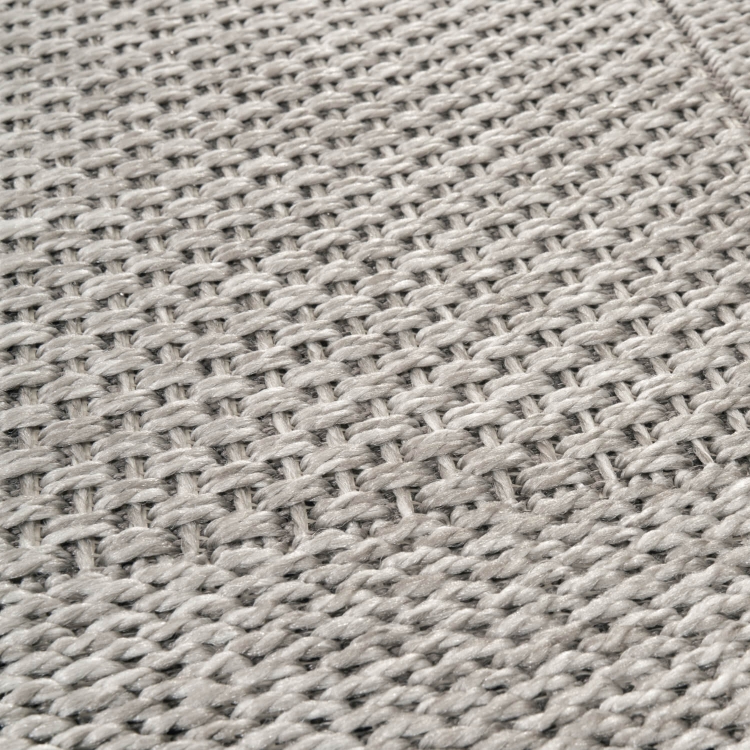 In- & Outdoor-Teppich Carpet Decor Deserto, Grau, 200x290 cm, geeignet für Fußbodenheizung