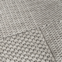 Teppich Deserto Grau von Carpet Decor, 160x230 cm, robust und fusselfrei, für drinnen & draußen Teppich Deserto Grau von Carpet Decor, 160x230 cm, robust und fusselfrei, für drinnen & draußen