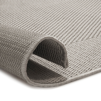 Carpet Decor Deserto Teppich Grau, 160x230 cm, aus 100 % Polypropylen, für innen & außen 2