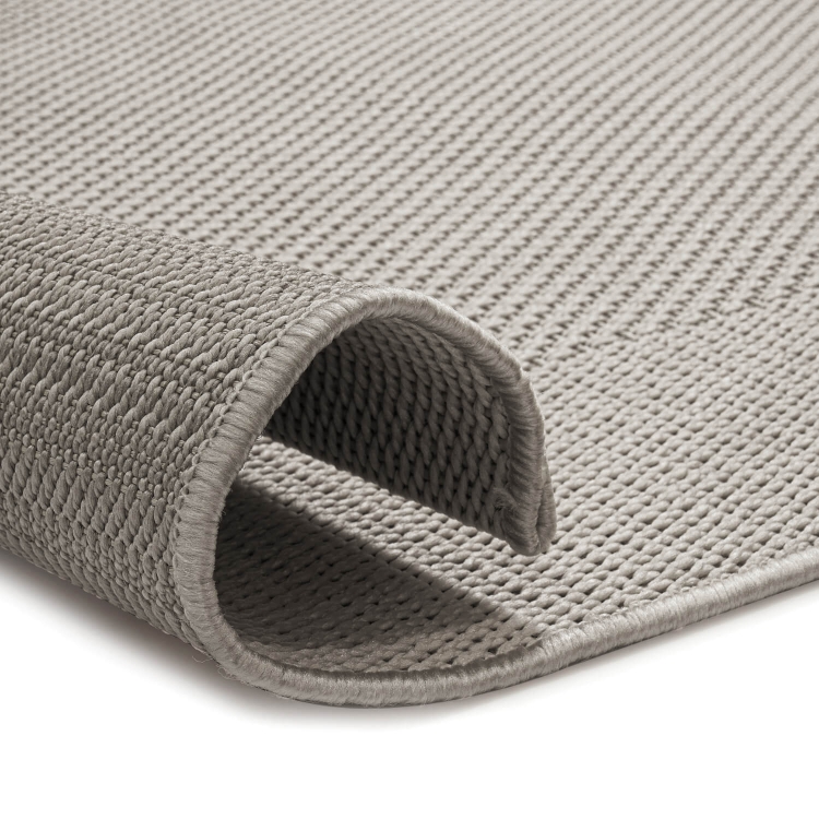 In- & Outdoor-Teppich Deserto Grau von Carpet Decor, 200x290 cm, pflegeleichtes Polypropylen