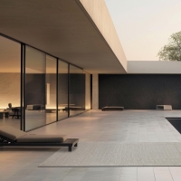 Grauer Teppich Deserto von Carpet Decor, 160x230 cm, UV-beständig und fusselfrei Grauer Teppich Deserto von Carpet Decor, 160x230 cm, UV-beständig und fusselfrei