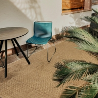 Taupefarbener Teppich Deserto, Carpet Decor, 160x230 cm, UV-beständig und pflegeleicht