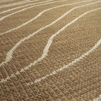 Teppich Duna von Carpet Decor, beige mit sandfarbenen Linien, Polypropylen, 200x290 cm Teppich Duna von Carpet Decor, beige mit sandfarbenen Linien, Polypropylen, 200x290 cm