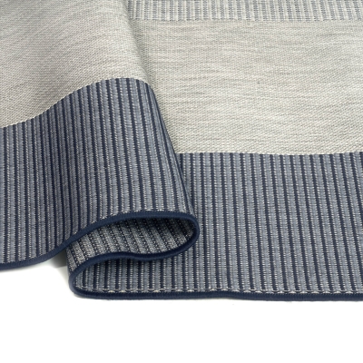 Carpet Decor In- & Outdoor-Teppich Madera, Polypropylen, Blau-Grau-Weiß, Größe 160x230 cm 2