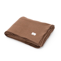 Woll-Tagesdecke rotbraun Moyha Wool