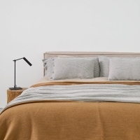 Moyha Classic Premium Sofakissen in Grau, 80% Schurwolle, 60x40 cm