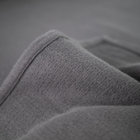 Moyha Baumwolle Tagesdecke, Dunkelgrau Anthrazit, 100% Baumwolle, 260x240 cm