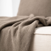 Moyha Close to Nature Überwurf braun, gefertigt aus recyceltem Baumwollgarn