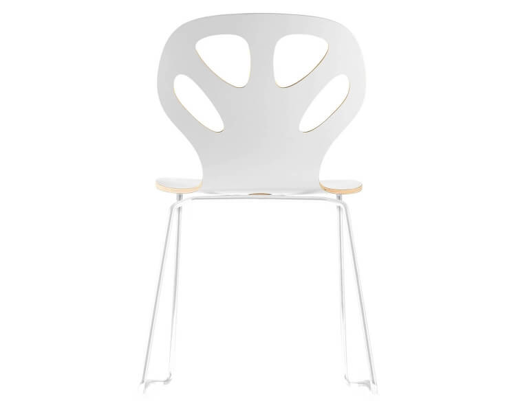 Iker Esszimmerstuhl Maple M01 ein stapelbarer moderner Stuhl