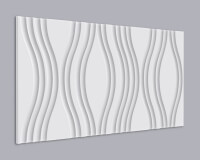 3D Wandpaneel MDF 012 mit Ellipsen Muster 3D Wandpaneel MDF 012 mit Ellipsen Muster