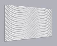 3D Wandpaneel MDF 014 mit Schwingungen Muster 3D Wandpaneel MDF 014 mit Schwingungen Muster