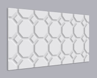 3D Wandpaneel MDF 027 mit Oktagon Muster 3D Wandpaneel MDF 027 mit Oktagon Muster