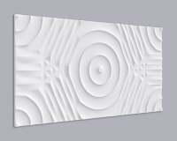 3D Wandpaneel MDF 045 aus MDF-Holz 3D Wandpaneel MDF 045 aus MDF-Holz