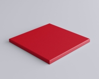 Weiches 3D Wandpaneel Quadrat Pixel edge mit abgeschrägten Kanten von fluffo