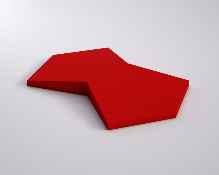 Weiches 3D Wandpaneel Chain von fluffo