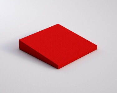 Kreative Schalldämmung aus weichen 3D Paneelen Cubic 2